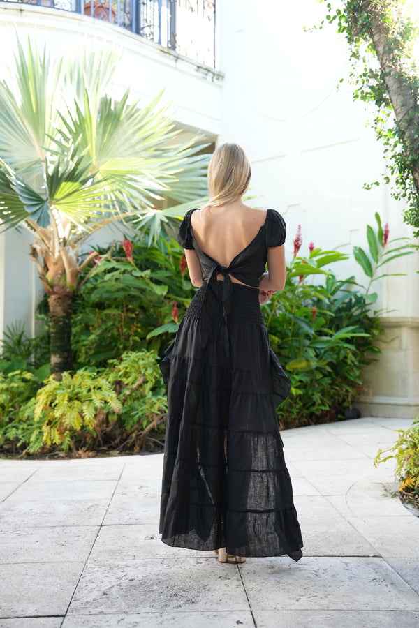 Bolero Susy Palloncino Linen Top by Marina St Barth from Marina St Barth