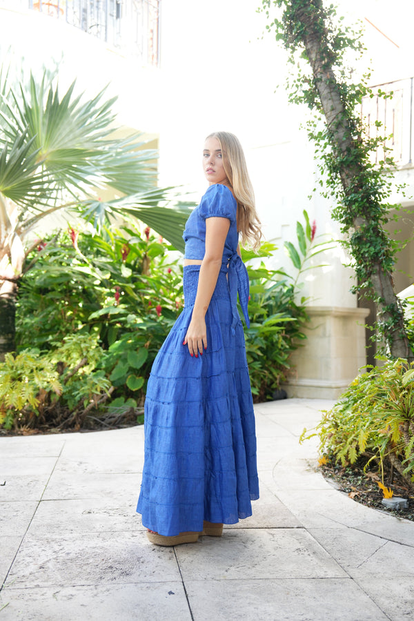 Bolero Susy Palloncino Linen Top by Marina St Barth from Marina St Barth