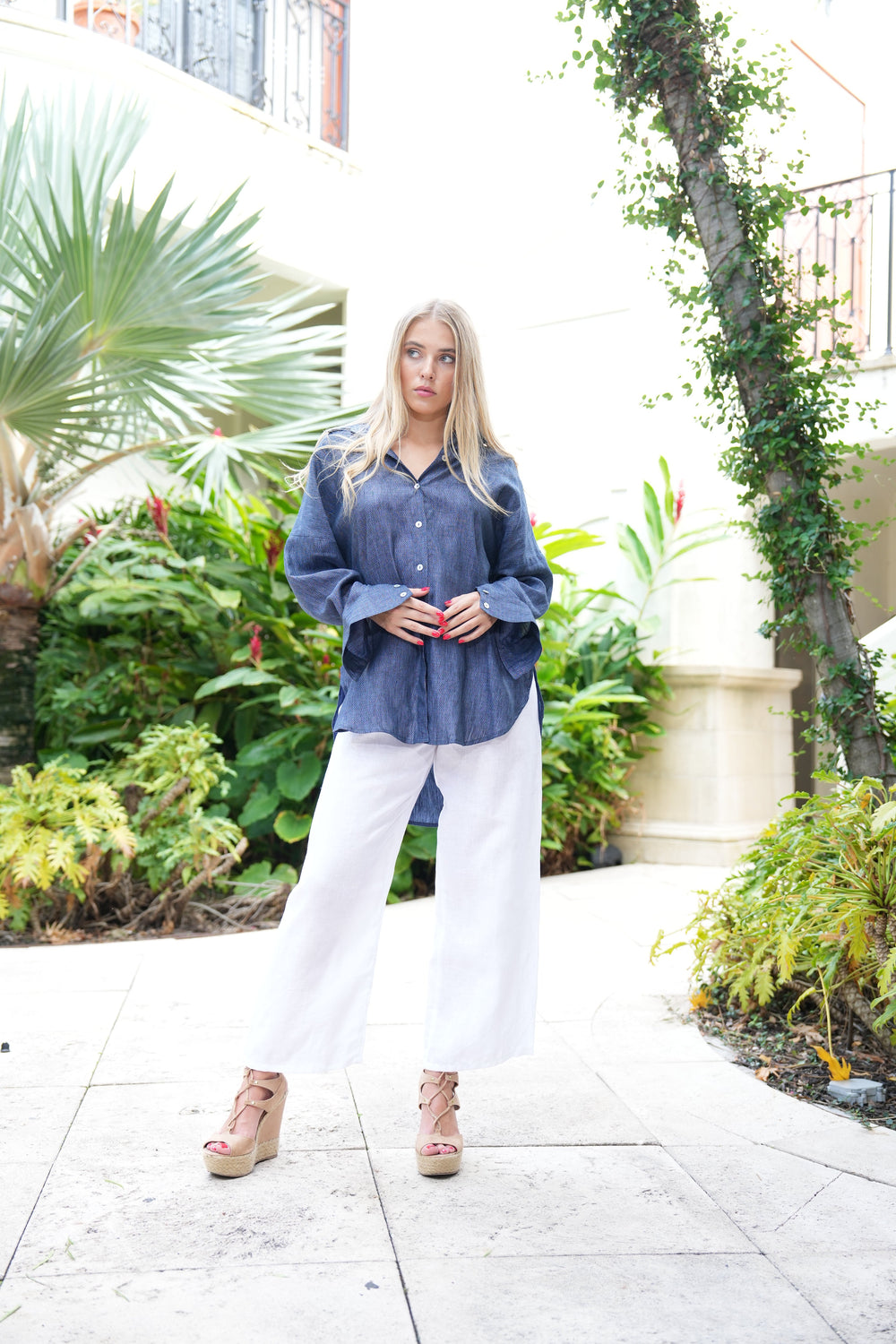 Camicia Assia Linen Shirt by Marina St Barth from Marina St Barth