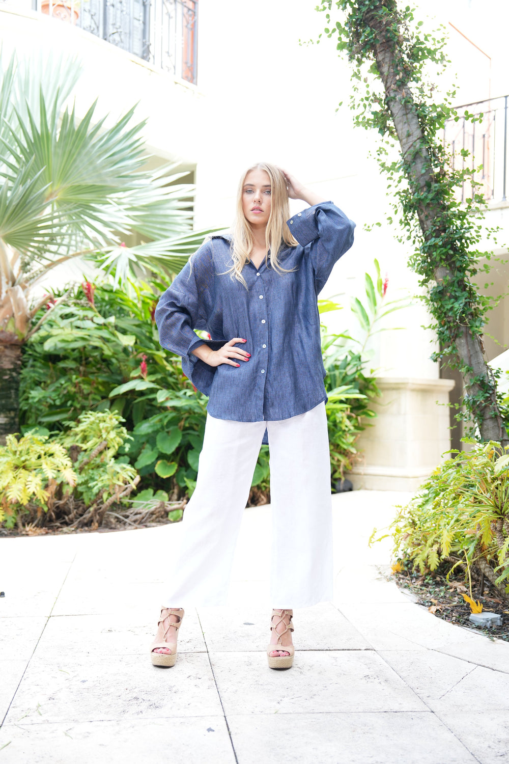 Camicia Assia Linen Shirt by Marina St Barth from Marina St Barth