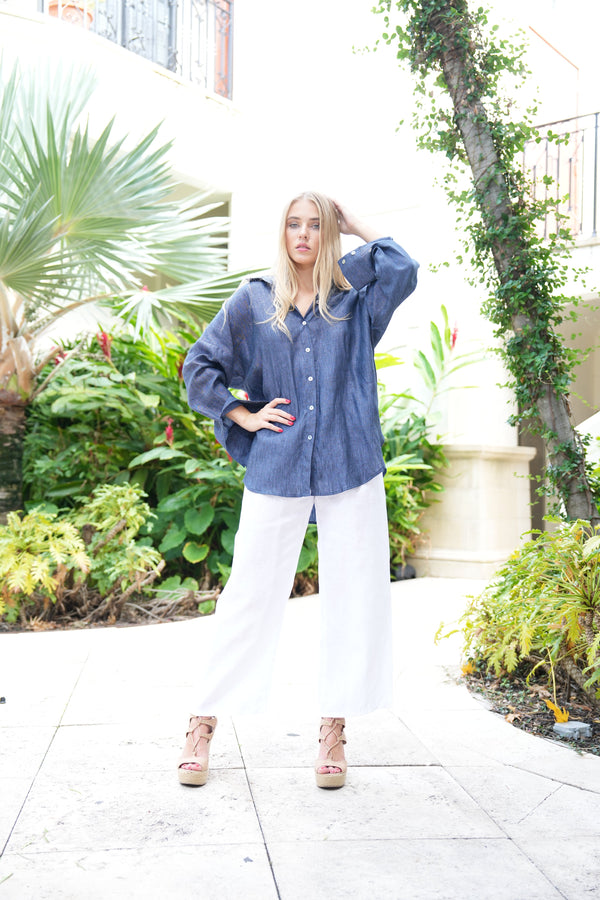 Camicia Assia Linen Shirt by Marina St Barth from Marina St Barth