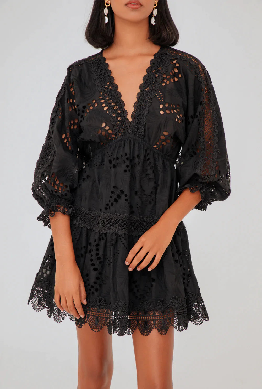 Amante Cotton Short Dress by Waimari from Marina St Barth