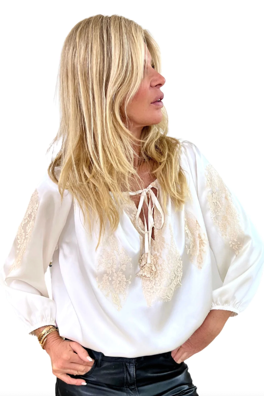 Vanita Rosa  Manille Blouse Silk by Vanita Rosa from Marina St Barth