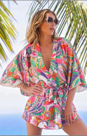 Vanita Rosa Nikos Kimono Birdy by Vanita Rosa from Marina St Barth