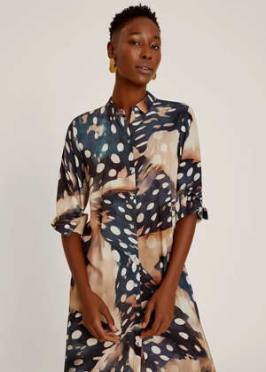 Lenny Chemisier Long Dress with Slit by Lenny Niemeyer from Marina St Barth