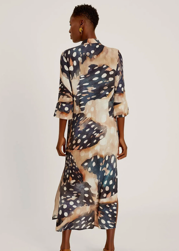 Lenny Chemisier Long Dress with Slit by Lenny Niemeyer from Marina St Barth