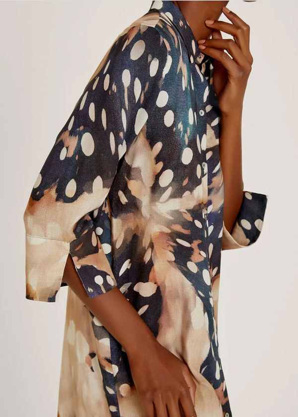 Lenny Chemisier Long Dress with Slit by Lenny Niemeyer from Marina St Barth