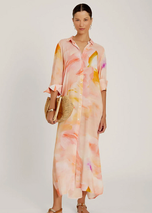 Lenny Chemisier Long Dress with Slit by Lenny Niemeyer from Marina St Barth
