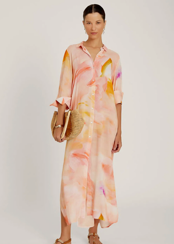 Lenny Chemisier Long Dress with Slit by Lenny Niemeyer from Marina St Barth