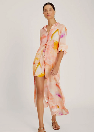 Lenny Chemisier Long Dress with Slit by Lenny Niemeyer from Marina St Barth