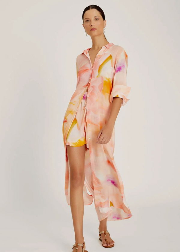 Lenny Chemisier Long Dress with Slit by Lenny Niemeyer from Marina St Barth