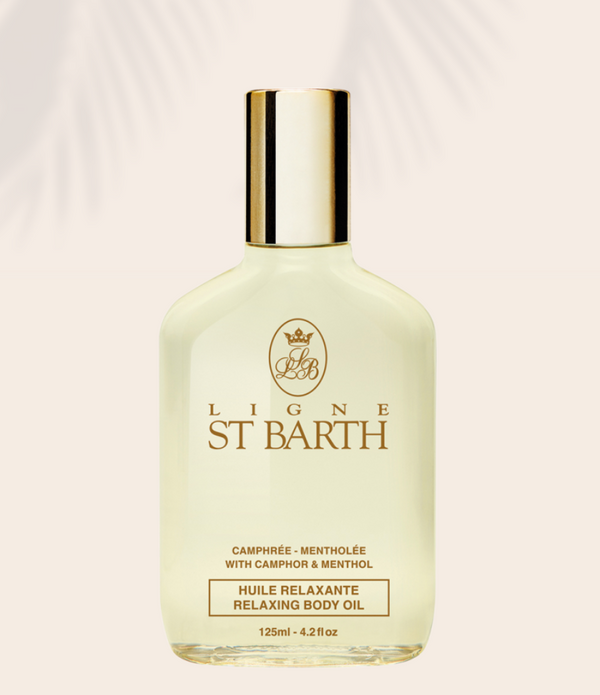 Ligne St Barth Camphor & Menthol relaxing body oil by LIGNE ST BARTH from Marina St Barth
