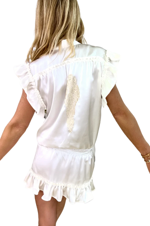 Vanita Rosa  Miley Satin Silk Dress by Vanita Rosa from Marina St Barth