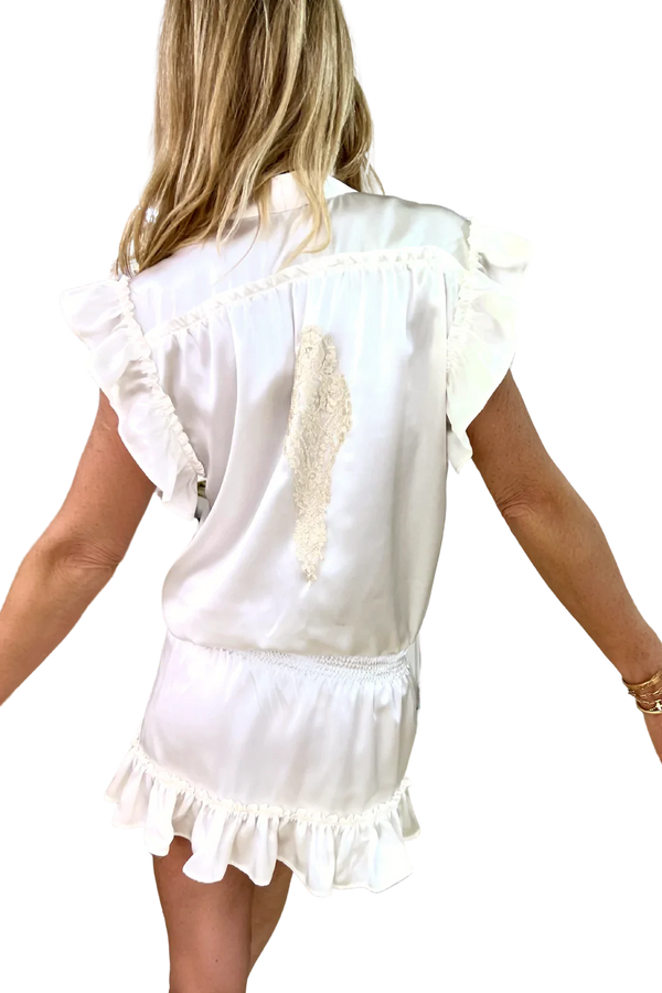 Vanita Rosa  Miley Satin Silk Dress by Vanita Rosa from Marina St Barth