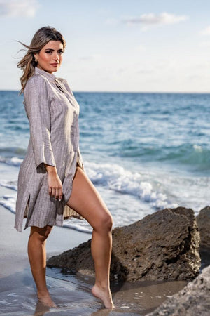 Shirt Dress Finta Kaki short by Marina St Barth from Marina St Barth