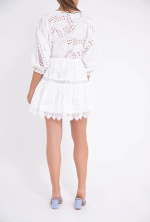 Amante Cotton Short Dress by Waimari from Marina St Barth