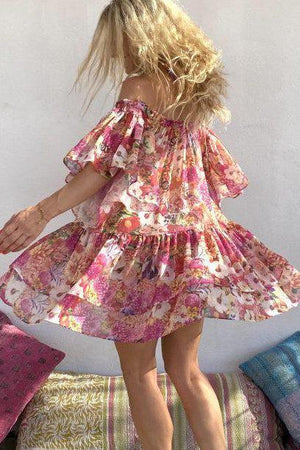 Neo Croatia Short Dress by Les Neobourgeoises from Marina St Barth