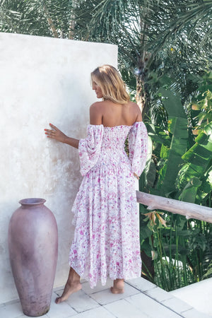 Neo Floralia Skirt High and low by Les Neobourgeoises from Marina St Barth