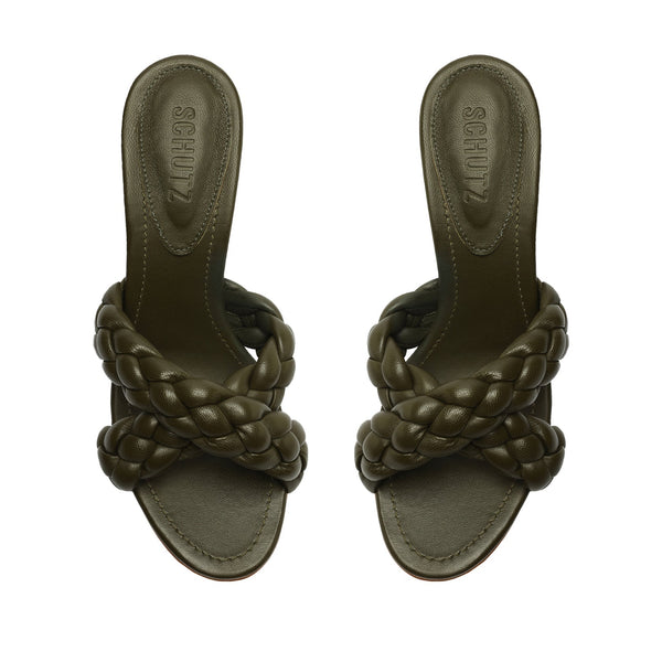 Schutz Cicely Block Sandal by Schutz from Marina St Barth