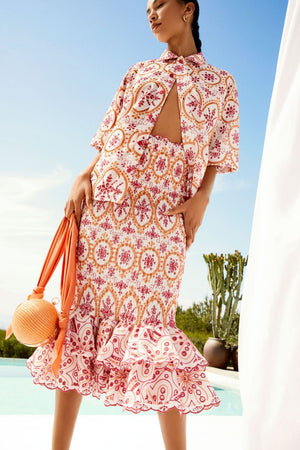 Charo Ruiz Liliana Long Skirt by Charo Ruiz from Marina St Barth