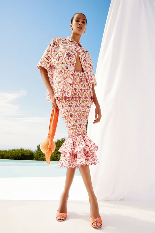 Charo Ruiz Liliana Long Skirt by Charo Ruiz from Marina St Barth