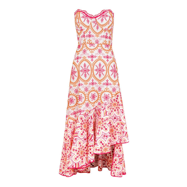 Charo Ruiz Aurora Strapless Long Dress by Charo Ruiz from Marina St Barth