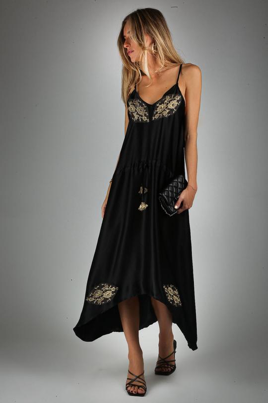 Vanita Rosa  Marianne Dress Silk by Vanita Rosa from Marina St Barth