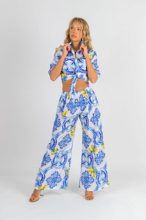 Positano Tania Linen Shirt by Luisa Positano from Marina St Barth