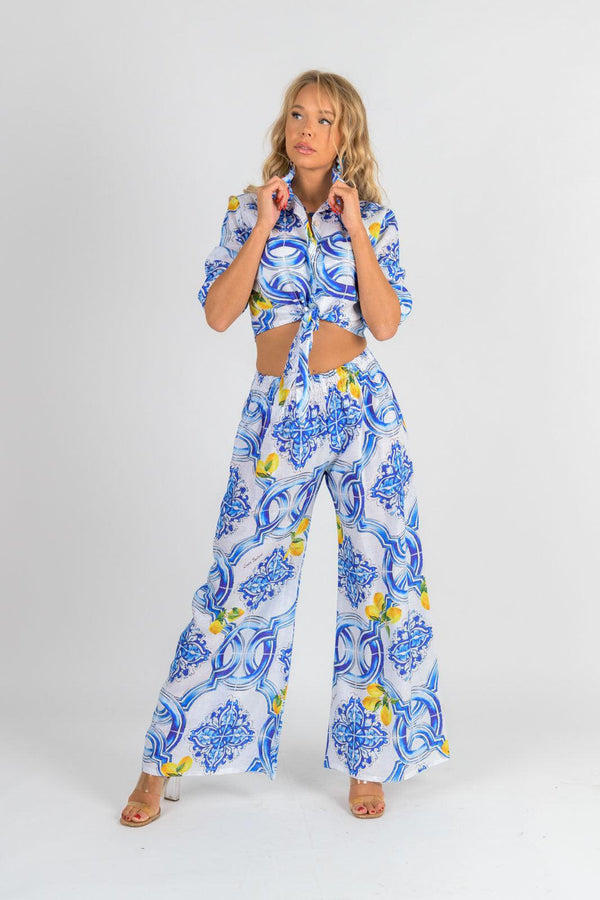 Positano Tania Linen Shirt by Luisa Positano from Marina St Barth